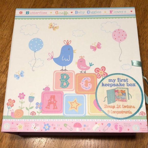 my first keepsake box 9 compartments